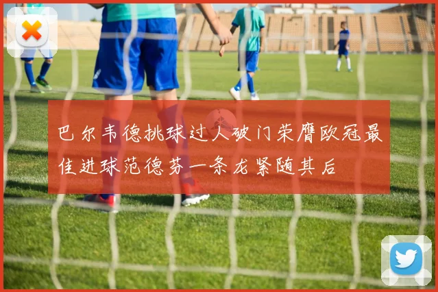 巴尔韦德挑球过人破门荣膺欧冠最佳进球范德芬一条龙紧随其后